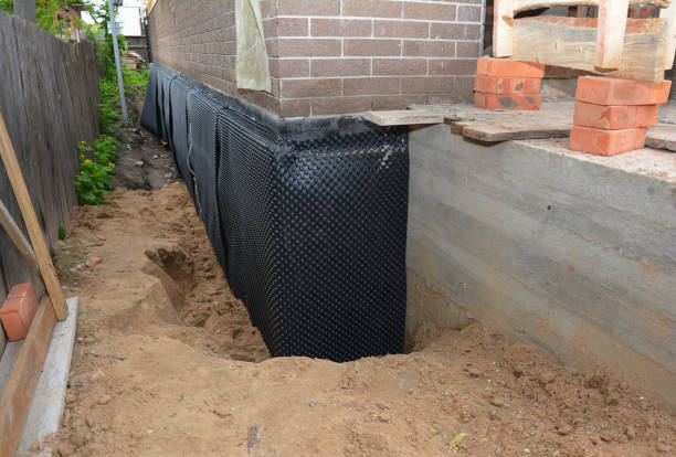 Happy homeowners after waterproofing job in Short Hills